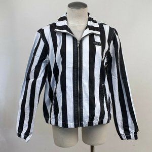 Obey Bomber Jacket "Static" Black/White